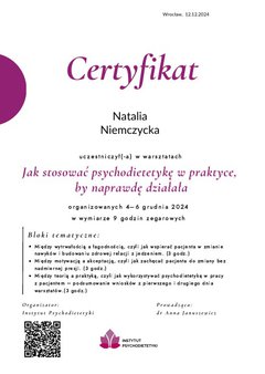 Certyfikat